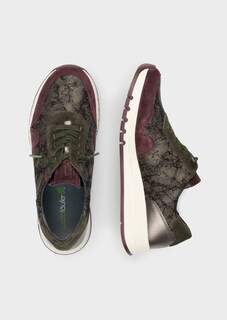 Sneakers en cuir, avec imprimé pelliculé thumbnail 2