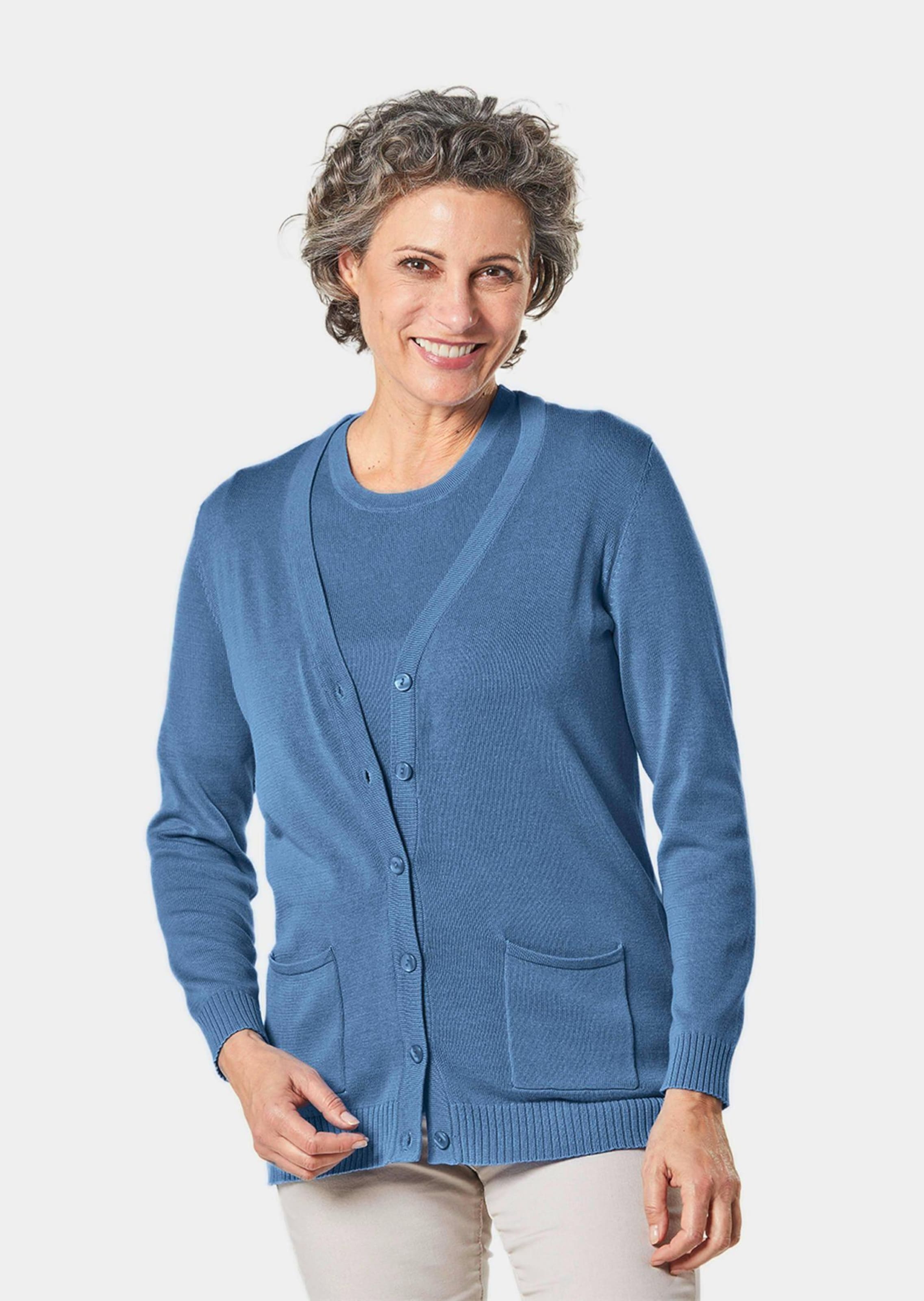 Klassieke tricot twinset