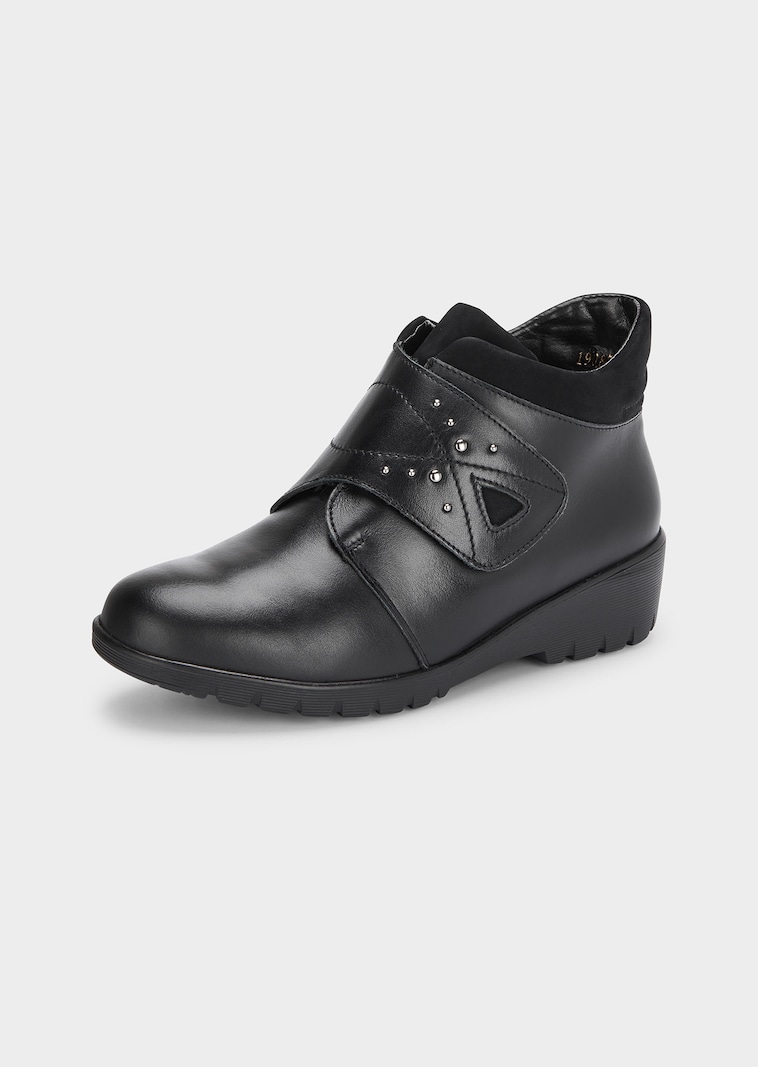 Stiefeletten mit Klettverschluss