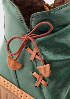 Stiefeletten aus Leder mit Zierschleife thumbnail 3
