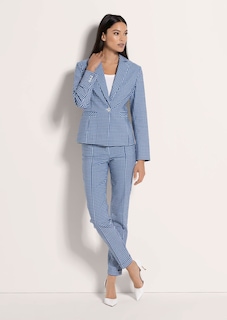 Blazer in feinem Vichy-Karo thumbnail 3