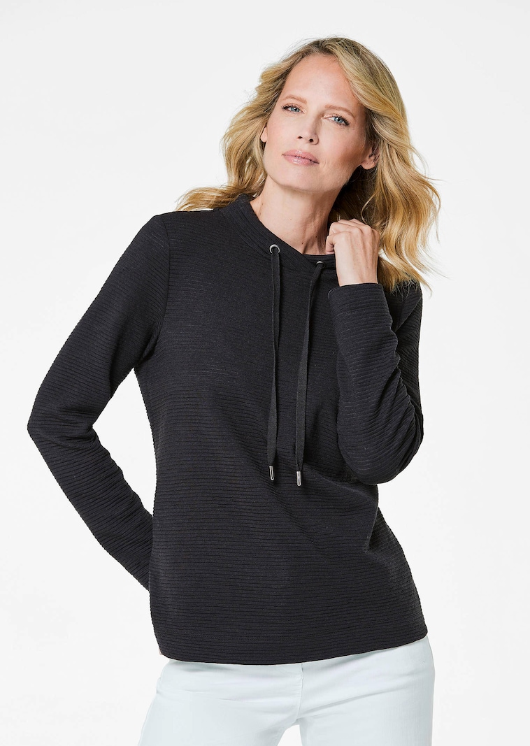Sweat-shirt avec cordons