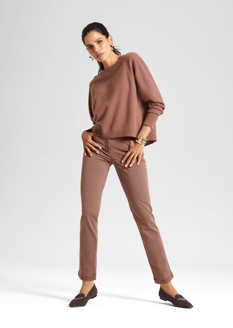 Schlanke Five-Pocket mit Stretch-Komfort