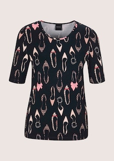 Kurzarm-Shirt mit Schuhmotiven thumbnail 7