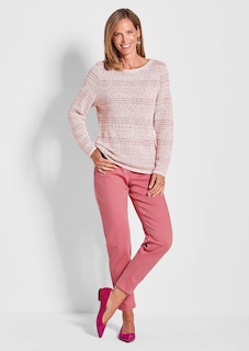 Pull en tricot multicolore thumbnail 2