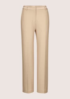 Ankle-free jersey trousers with centre creases thumbnail 7