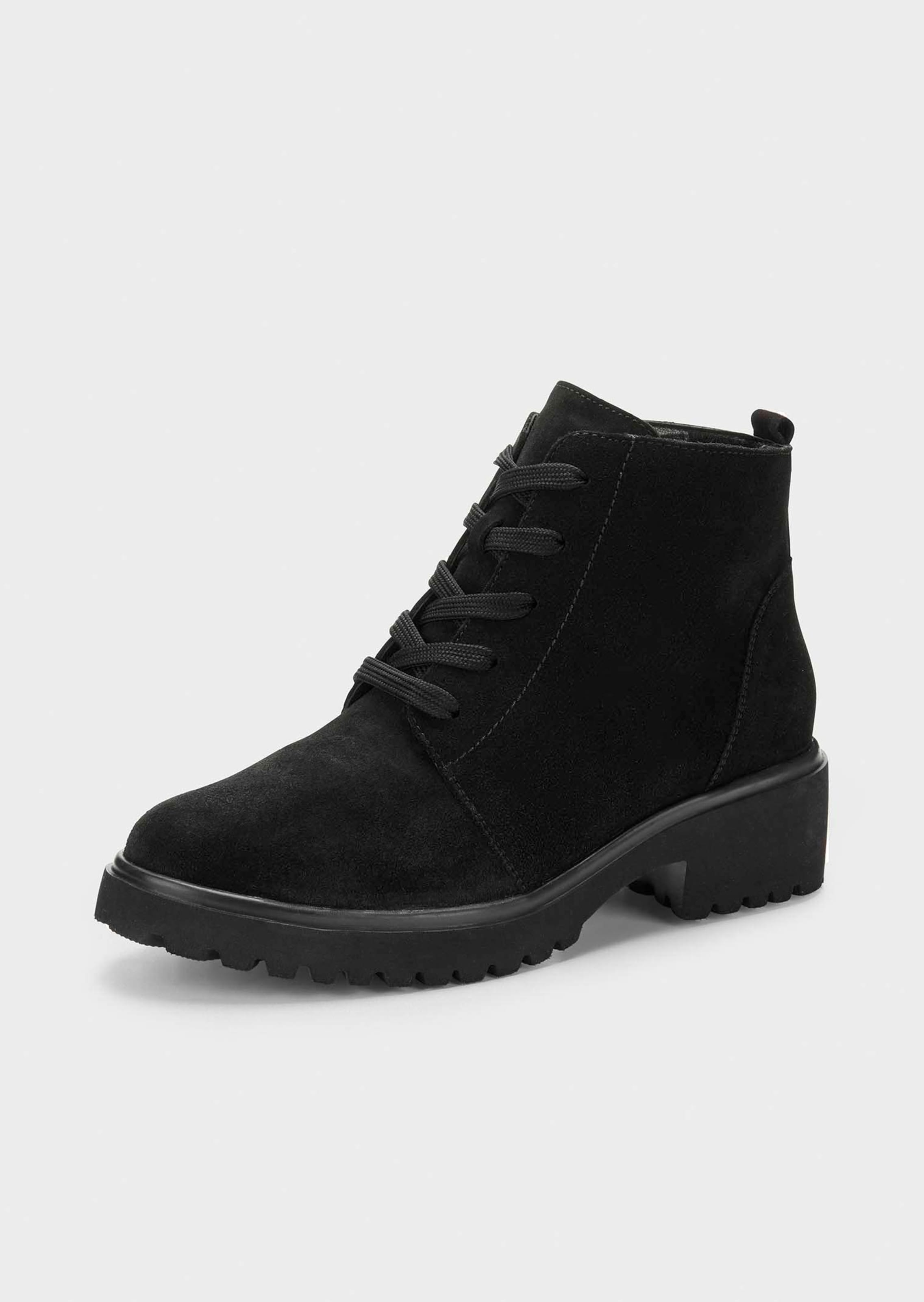 Stiefeletten aus Leder zum Schnüren