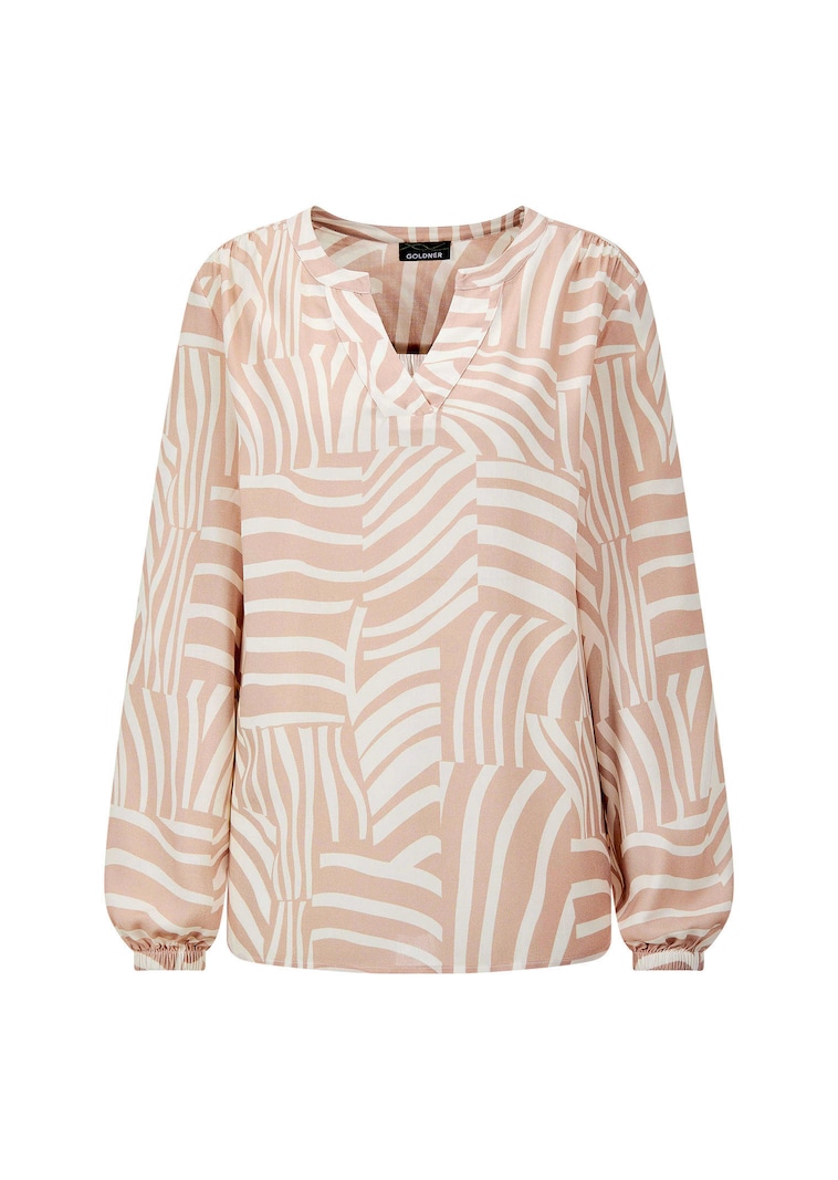Lichte blouse van pure viscose