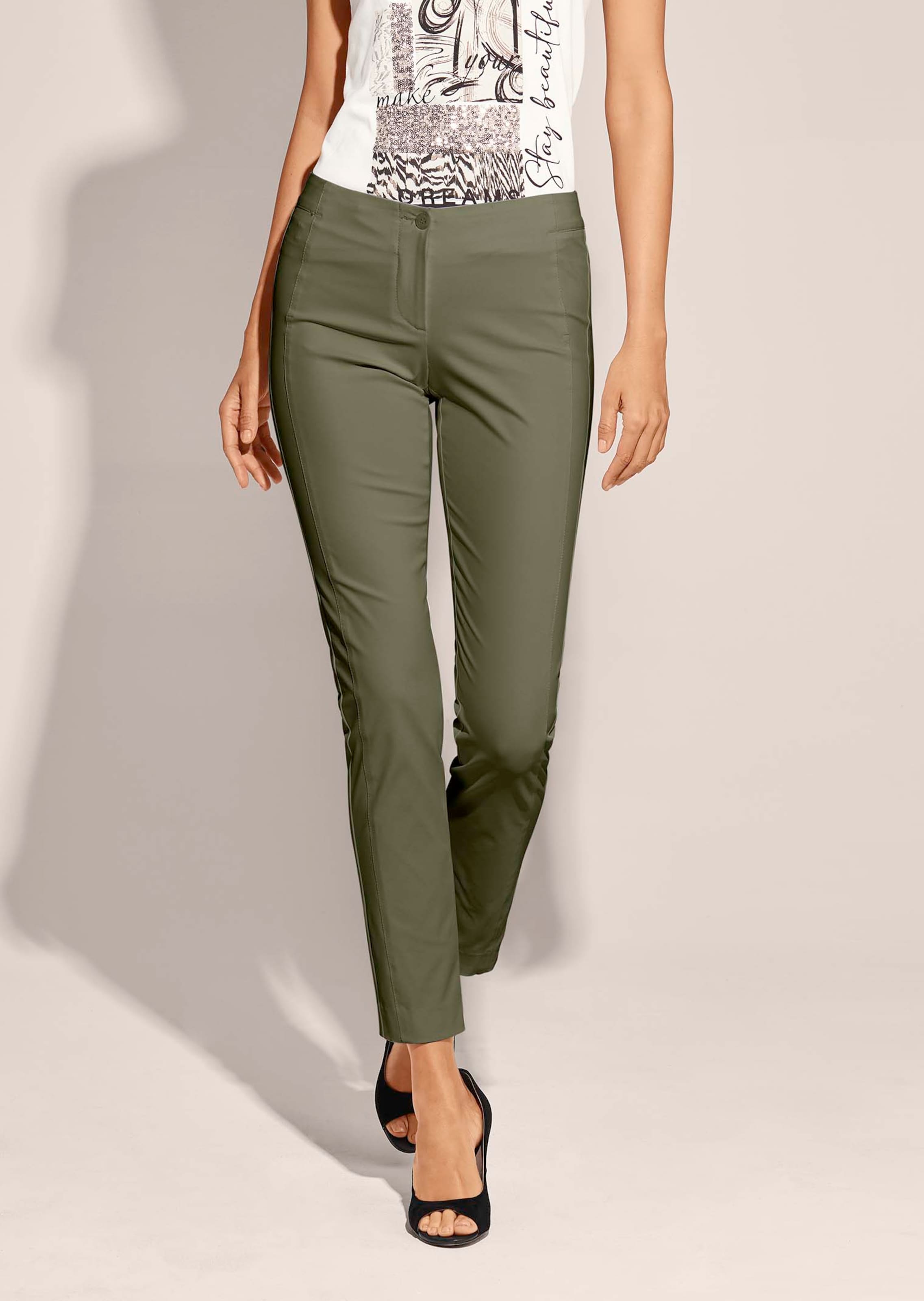 Schlanke Stretch-Hose