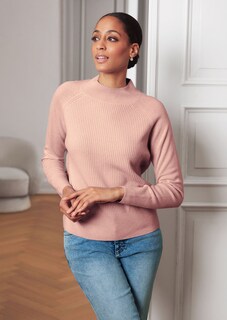 Stehkragen-Pullover in Oversize-Form thumbnail 1