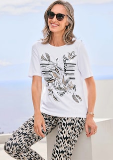 T-shirt imprimé floqué thumbnail 7