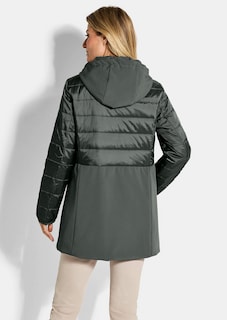 Steppmantel mit Softshell-Einsatz thumbnail 3