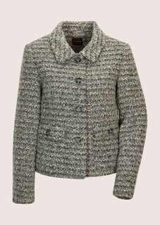 Tweed-Blazer mit französischem Esprit thumbnail 7