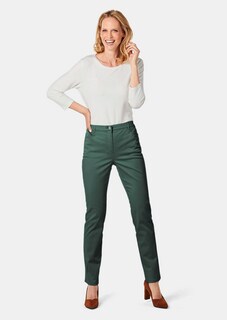 Satijnen katoenen broek LOUISA COMFORT+ thumbnail 2