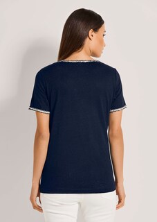 Kurzarm-Shirt aus Leinen thumbnail 4