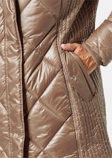 Veste longue matelassée doublée thumbnail 5