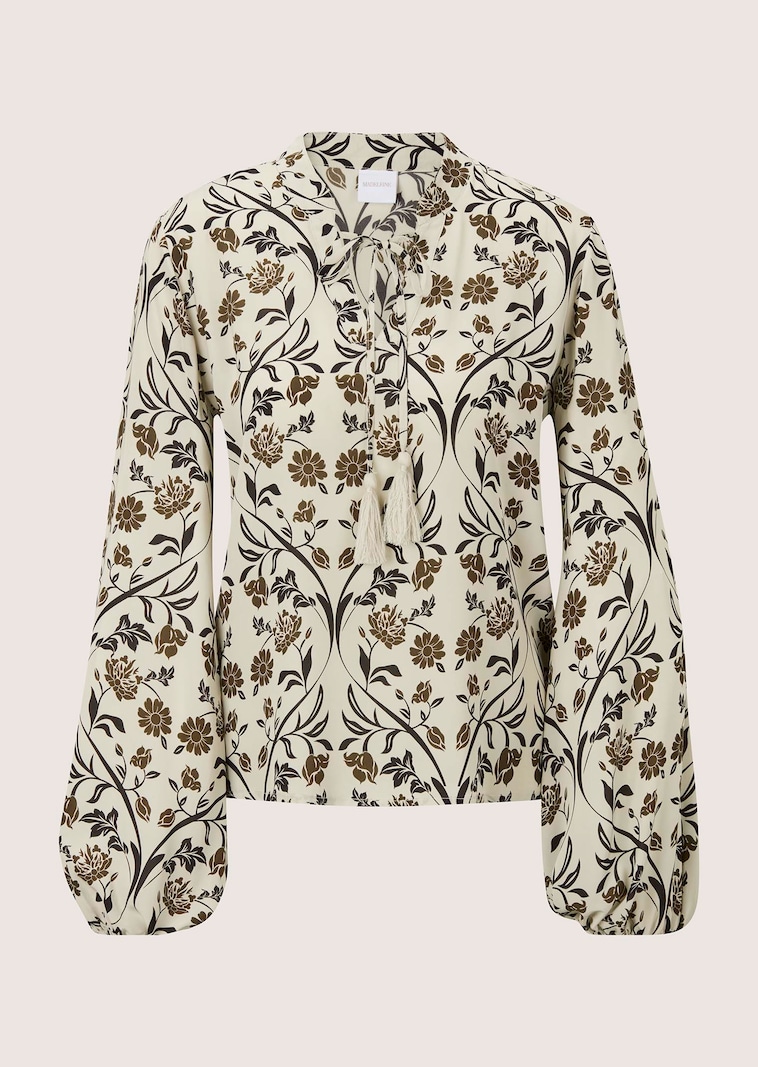 Romantische blouse in een boho-look