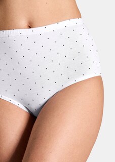 Lot de slips taille haute en coton thumbnail 3