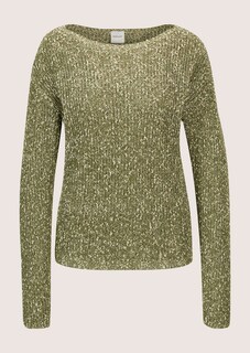 Legerer Rundhals-Pullover thumbnail 7