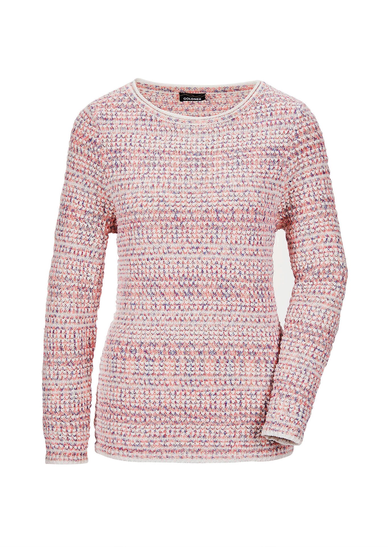 Pullover in Multicolor-Strick