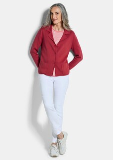 Blazer en tricot avec poches plaquées thumbnail 2