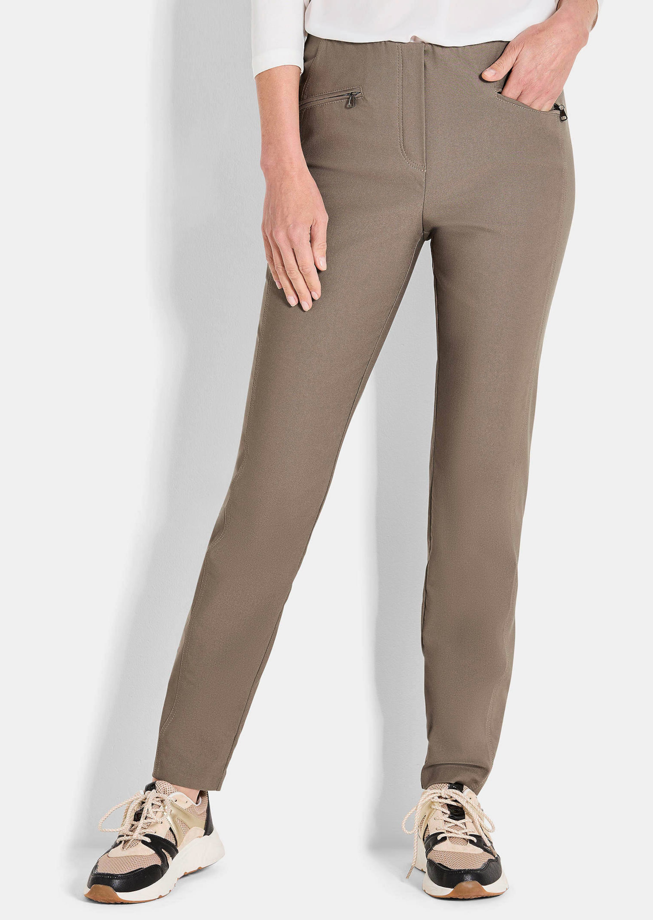 Schmale Bengalinhose LOUISA innen angeraut