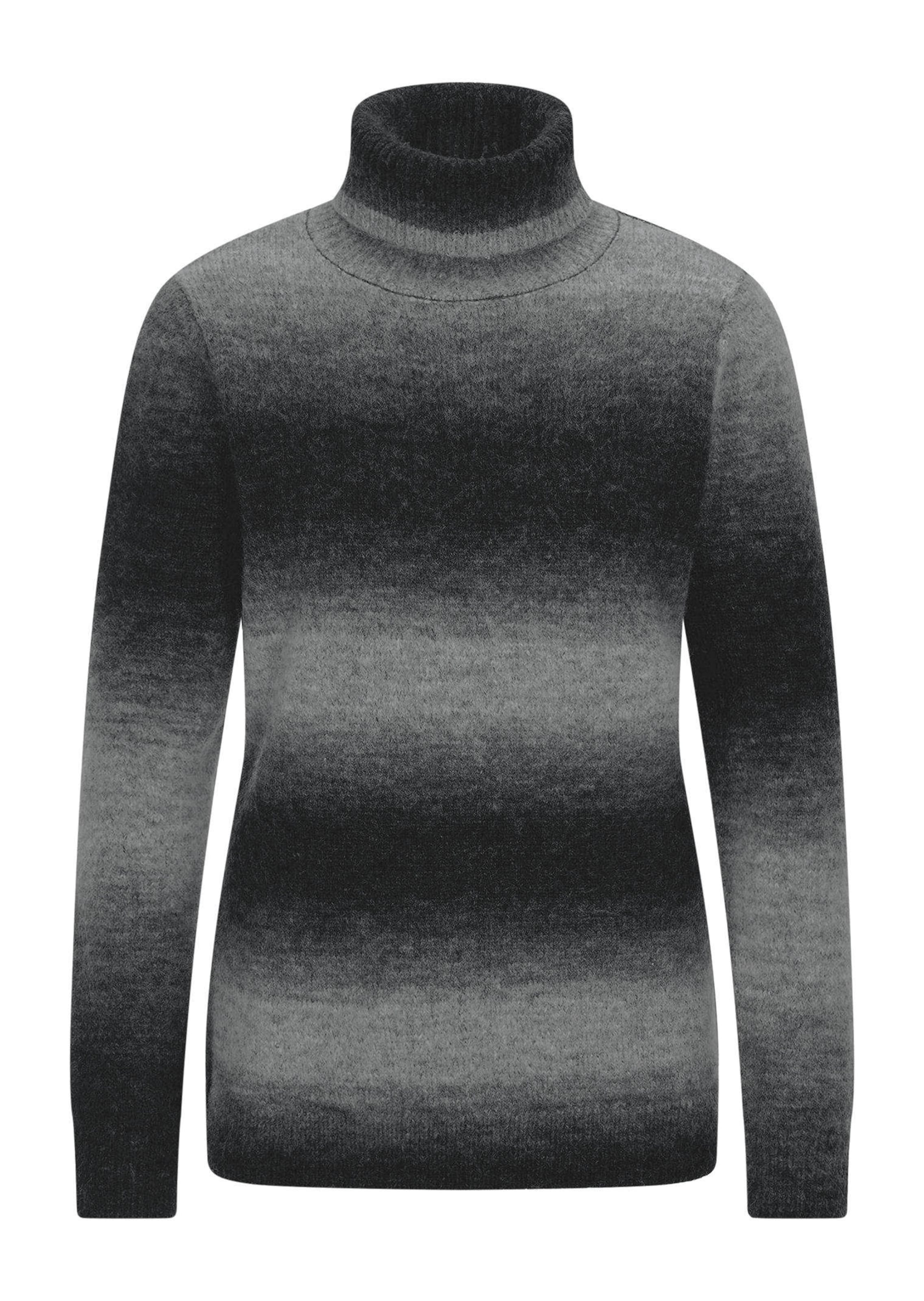 Rolkragenpullover mit Schurwolle