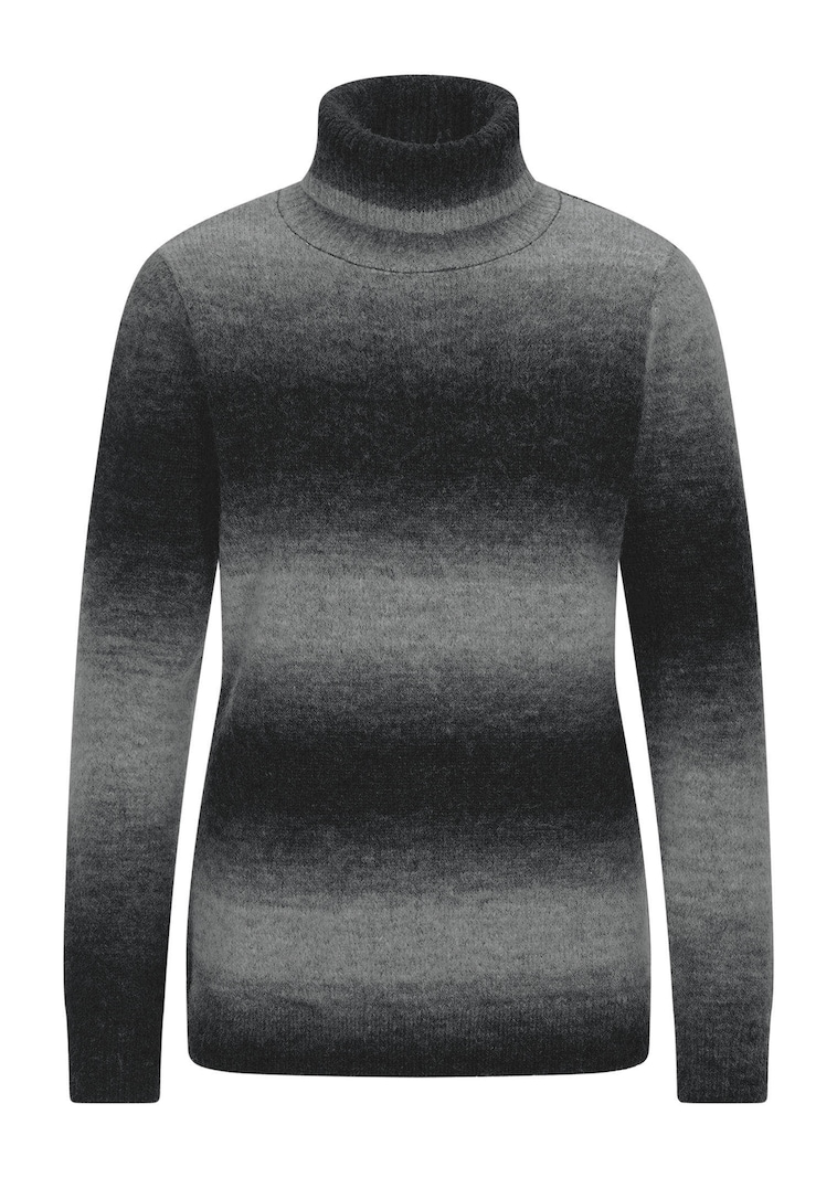 Pull à col roulé avec teneur en laine vierge