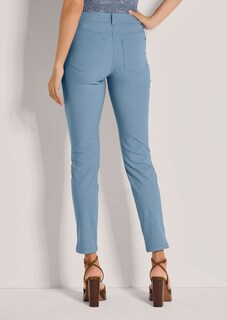Skinny fit trousers with zip pockets thumbnail 3