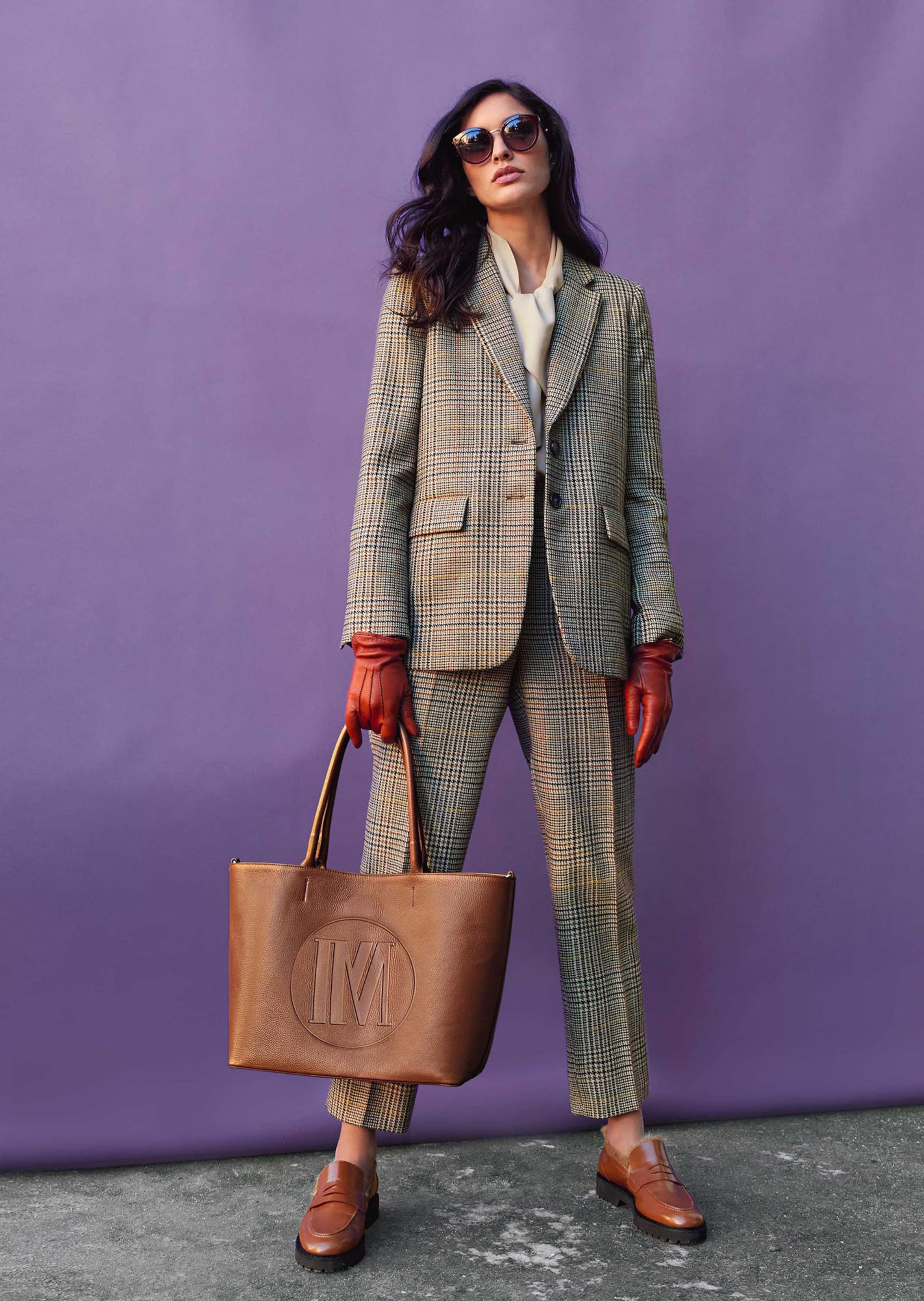 Pantalon à carreaux