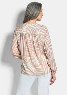 Lichte blouse van pure viscose thumbnail 3