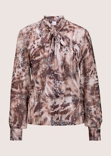 Hemdbluse mit Unikat-Print thumbnail 7