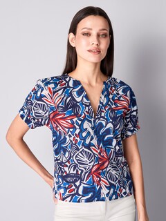 Bluse mit V-Ausschnitt thumbnail 1