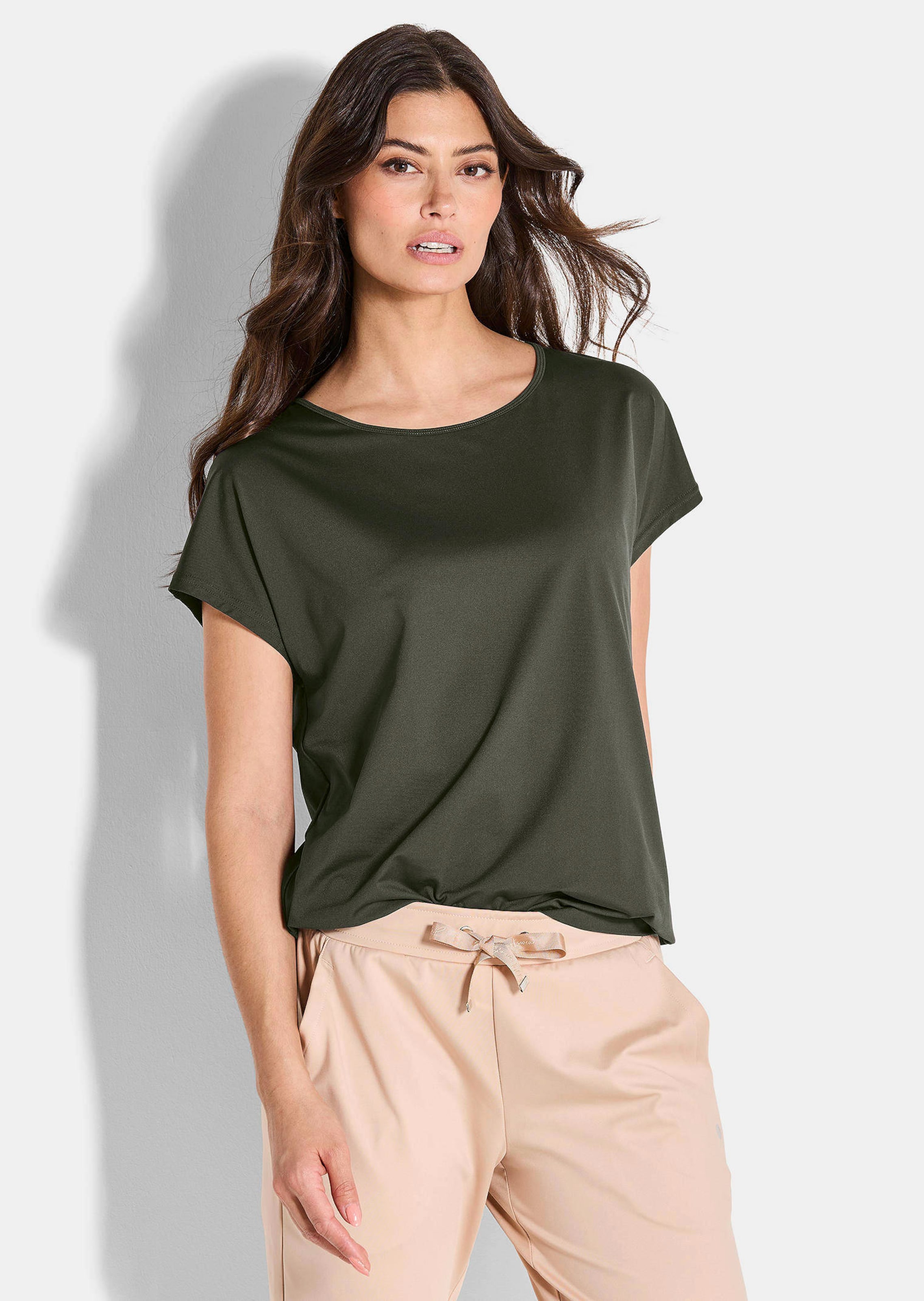 Funktionsshirt mit Rundhalsausschnitt
