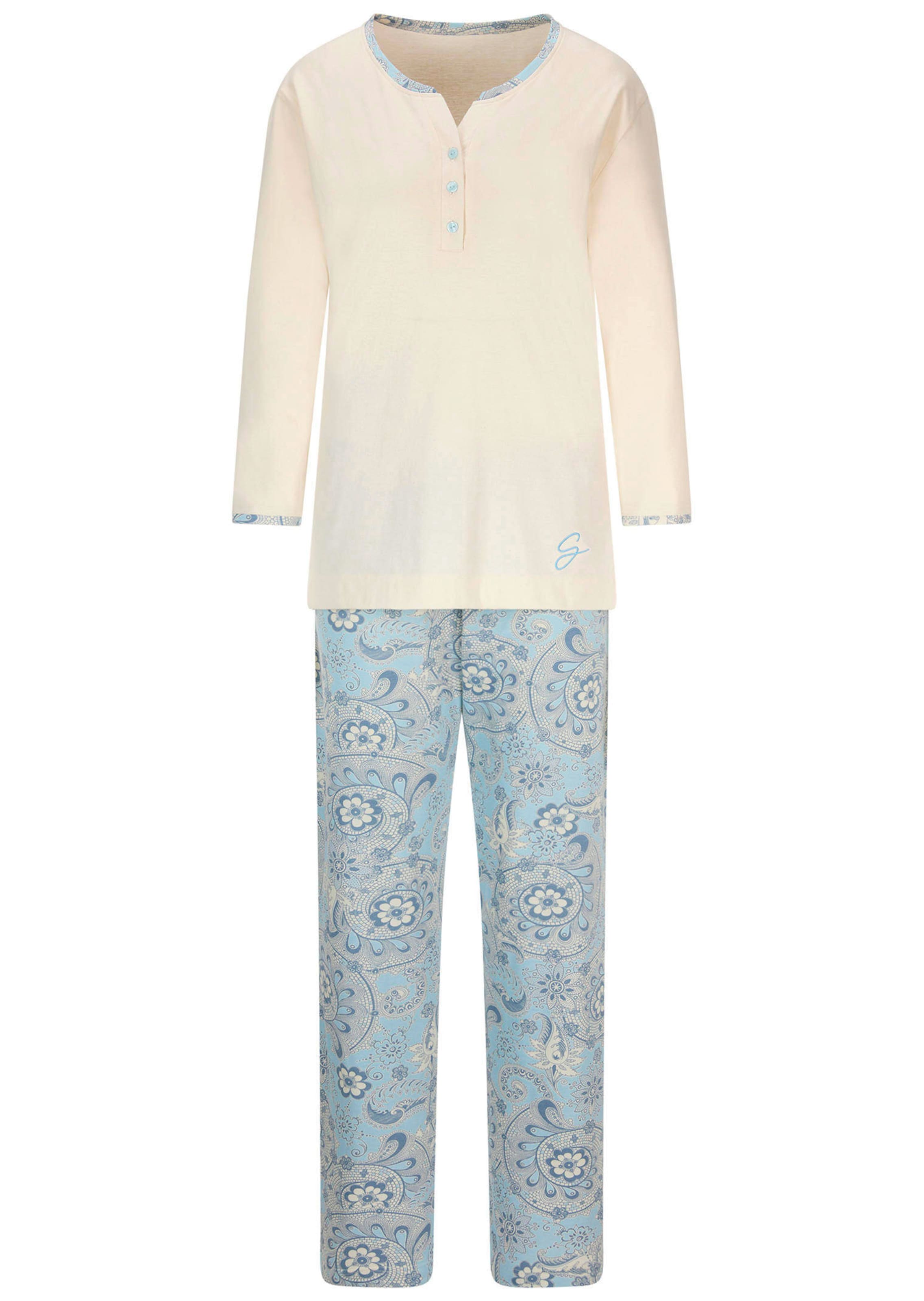 Pyjama mit Paisleymuster