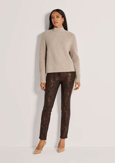 Weicher Pullover mit Stehkragen thumbnail 3