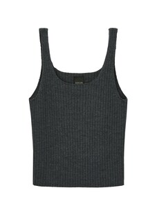 Verkürztes Stricktop in Rippstruktur thumbnail 2