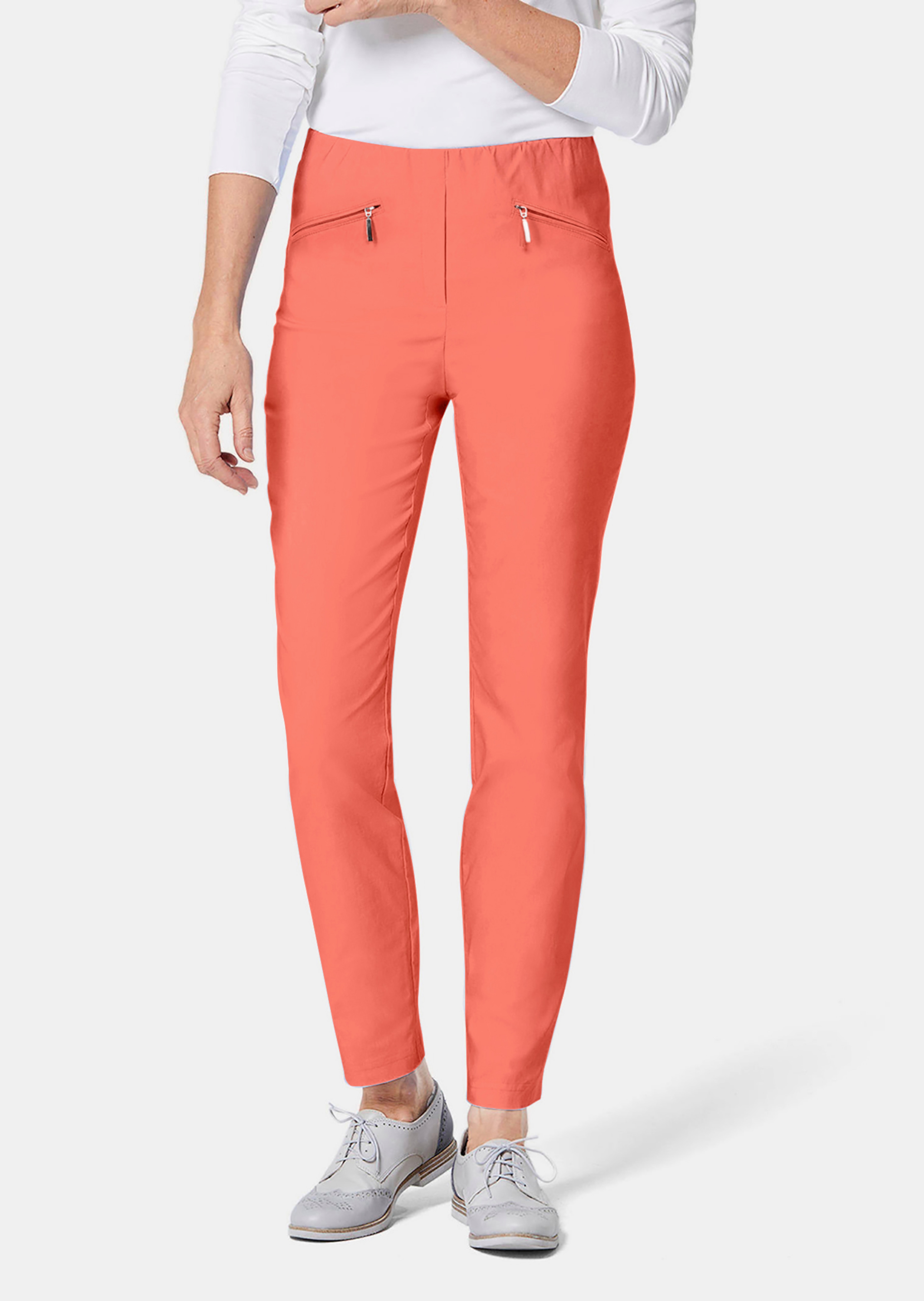 Pantalon étroit en bengaline LOUISA