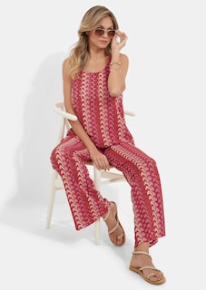 Sleeveless top with an airy lace pattern thumbnail 3