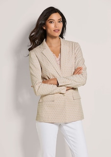 Langer Jacquard-Blazer thumbnail 2
