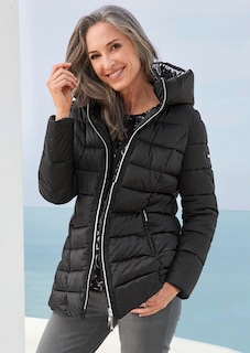 Wärmende Steppjacke mit dezentem Schimmer thumbnail 7
