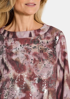 Sweat-shirt au bel aspect métallisé thumbnail 5