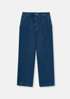 Nachhaltige Wide Leg-Jeans mit Bundfalten thumbnail 7