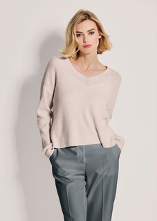 Pull en cachemire à col en V thumbnail 1