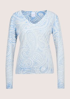 V-Pullover mit Unikat-Print thumbnail 7