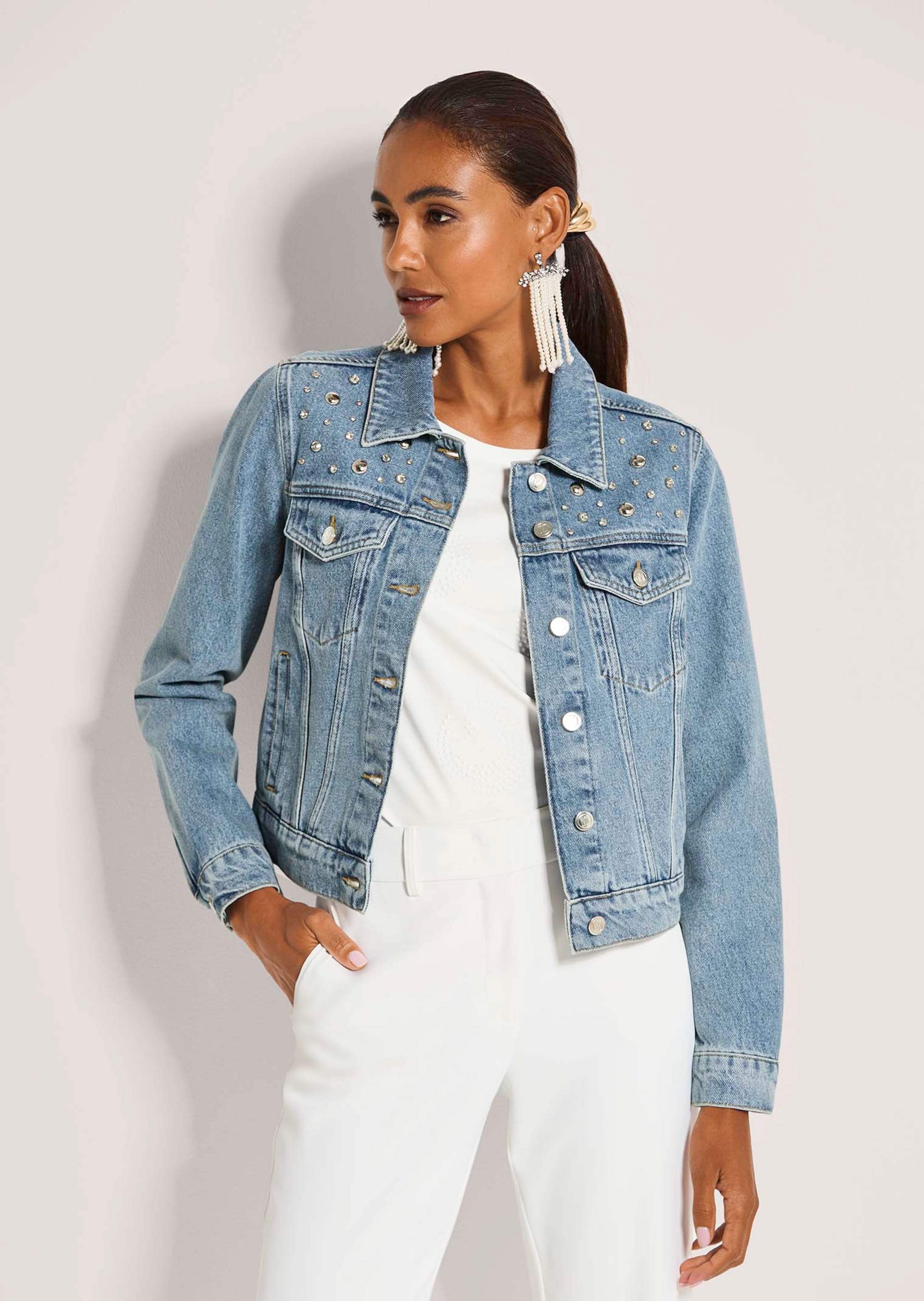 Cotton denim jacket