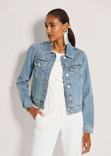 Veste en jean. Pur coton thumbnail 2