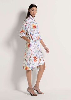 Leinenkleid in Hemdblusenform thumbnail 2