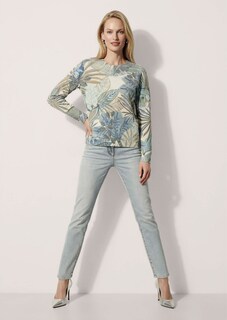 Jumper with botanical print thumbnail 3