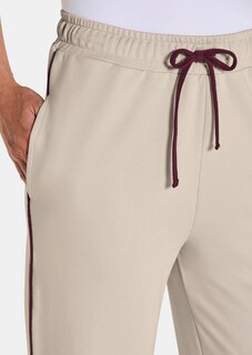 Casual trousers with contrast piping thumbnail 4